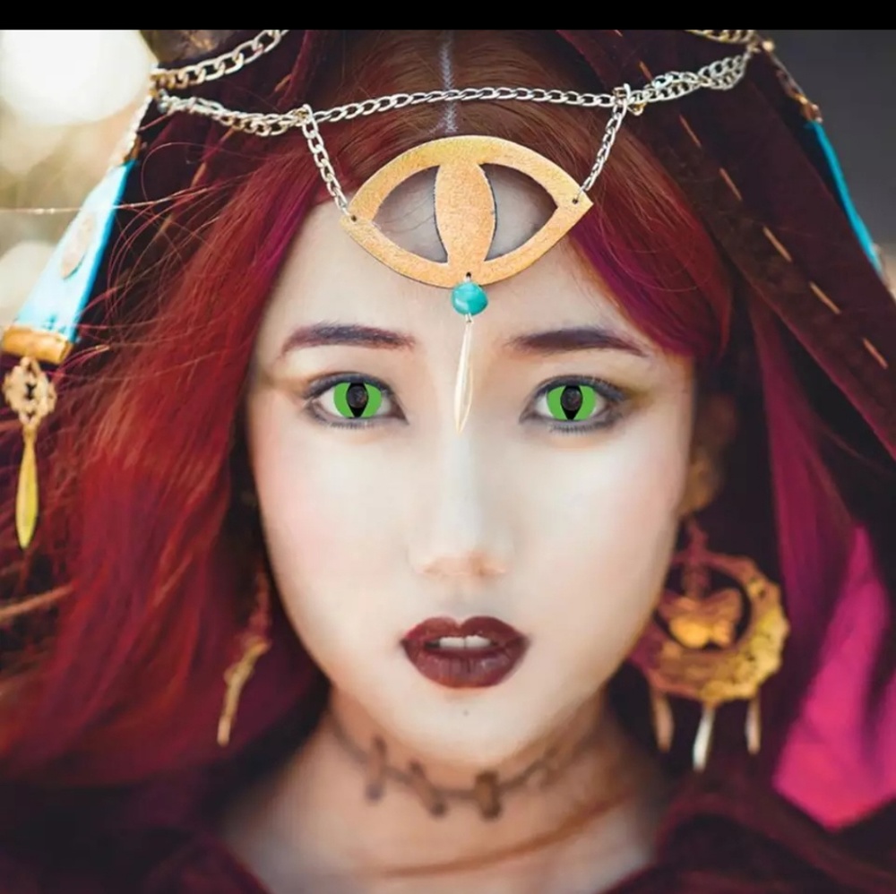 Cat eye cosplay lens
